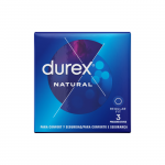 Durex Natural 3 vnt. dėžutė