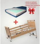Plati slaugos lova sunkiasvoriui + med. čiužinys (komplektas) - 220 x 100