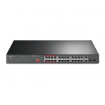 Komutatorius TP-LINK TL-SL1226P Desktop 24x10Base-T 100Base-TX 2x10Base-T 100Base-TX 1000Base-T PoE+ ports 24