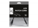 Patch kabelis GEMBIRD PP12-0.25M/BK RJ45, cat.5e, UTP, 0.25m, black
