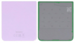 Galinis apatinis dangtelis Samsung F711 Z Flip3 5G Lavender originalus (used Grade B)