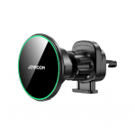 Belaidis automobilinis įkroviklis-laikiklis JOYROOM (JR-ZS412) Magnetic Qi2 (MagSafe 15W) tvirtinamas ant ventiliacijos grotelių juodas