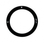 Samsung G998 S21 Ultra kameros stikliukas Black (lens Base) 1pcs (service pack)