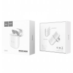 Dėklas (belaidis įkroviklis) HOCO CW18 Airpods baltas