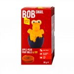 Obuolių ir kriau&scaron;ių užkandis su žaisliuku viduje, be pridėtinio cukraus | Bob Snail (20 g)