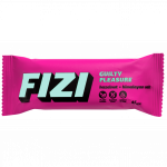 Batonėlis su &scaron;okolado glazūra "HAZELNUT + HIMALAYAN SALT", be pridėtinio cukraus | Fizi (45 g)