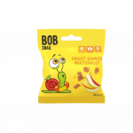 MINI vaisių MIX - obuolys, kriau&scaron;ė, persimonas ir mango, be glitimo | Bob Snail (20g)