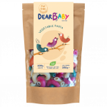 Kvietinių miltų makaronai su daržovėmis | Dear Baby (250 g)