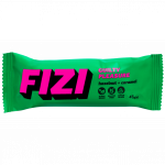 Batonėlis su &scaron;okolado glazūra "HAZELNUT + CARAMEL", be pridėtinio cukraus | Fizi (45 g)