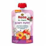 Ekologi&scaron;ka obuolių, persikų ir uogų tyrelė BERRY PUPPY | HOLLE (100 g)