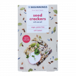 Sėklų krekeriai su jūros druska, be glitimo | The Beginnings (80 g)