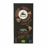 Ekologi&scaron;kas 100% juodasis &scaron;okoladas | Alce Nero (50 g)
