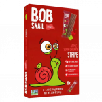Obuolių ir vy&scaron;nių juostelių rinkinys, be pridėtinio cukraus | Bob Snail (6 x 14 g)