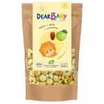 Obuolių, datulių ir cinamono skonio sausų pusryčių mi&scaron;inys | Dear baby (110 g)