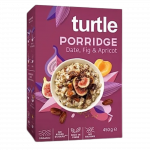 Ekologi&scaron;ki avižiniai dribsniai su datulėmis, figomis ir abrikosais | Turtle (450 g)