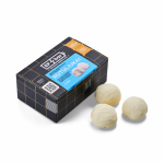 Baltyminiai rutuliukai baltajame &scaron;okolade dėžutėje 176g