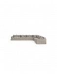 LIVING 3C2 MAXI (470X360cm) modulinis komplektuojamas mink&scaron;tas kampas