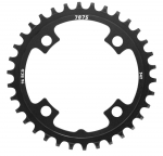 SunRace CRMX00 Narrow-Wide 34T BCD 96 mm Black dantratis 11 pavarų