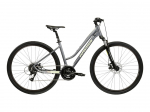 KROSS Evado 3.0 D MY26 / Grey-Green Gloss / moteri&scaron;kas hibridinis dviratis (28") (M)