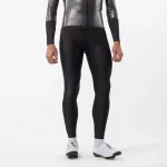 Castelli NANO RAIN / Black / vyri&scaron;kos kelnės su petne&scaron;omis nuo lietaus (L)
