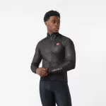 Castelli SQUALL SHELL / Light Black/Silver Gray / Vyri&scaron;ka dviratininko striukė (XXL)