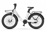 MS ENERGY CityZen c102 / 345.6 Wh / White Matt / elektrinis miesto dviratis (24")