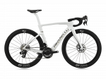 Pinarello Dogma F Disc MY25 / SRAM RED AXS MY25 2x12 / DT SWISS ARC 1400 DICUT XDR / Edge Crystal White / plento dviratis (28") (53)
