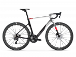 Basso SV / SHIMANO Ultegra 8170 Di2 Disc / 52/36T / 175 mm / Fulcrum Sharq / Rosso Vivo / Plento dviratis (48)
