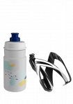Elite Kit Ceo 350 ml White - Blue Graphic gertuvė su laikikliu