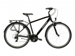 KROSS Trans 1.0 D / Black-Silver Gloss / miesto dviratis (28") MY26