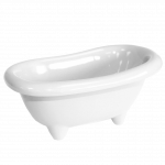 Ceramic Mini Bath - White