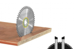 Festool pjūklo diskas WOOD FINE CUT HW 260x2,5x30 W80 494605 - 260mm - 2,5mm - 30mm - 80