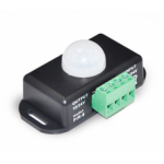 PIR jungiklis su judesio davikliu DC12-24V 6A /5A LED juostoms