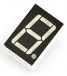 8 segmentų ekranas 14mm žalia spalva