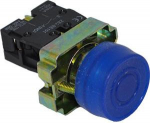 IP66 mėlynas mygtukas LAY5-BP61