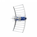 DVB-T/T2 TV antena ASR IQ 5G 700 PROTECTED 2023 ECO Telkom Telmor (be maitinimo)