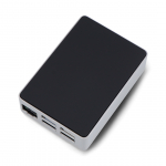 Raspberry Pi 5 dėklas &ndash; aliuminis &ndash; sidabrinė-juoda &ndash; Flirc