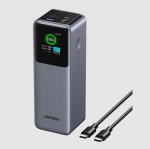 LiPo i&scaron;orinis akumuliatorius (Powerbank) 25000mAh 200W 2xUSB-C; USB PB722 UGREEN