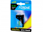 Akumuliatorius XTREME 6F22 Ni-MH 9V 310mAh