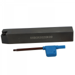 Sulankstomas tekinimo peilis i&scaron;oriniam tekėjimui SSBCR-2525M12 25 mm De&scaron;inė