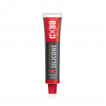 Profesionalus silikonas 80ml raudonos spalvos CX-80