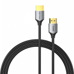 Itin plonas HDMI HD kabelis 3 m ventiliacijos ALEHI (pilkas)