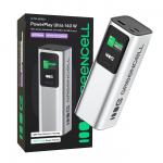 Greencell i&scaron;orinė baterija 25200mAh 140W PD USB-C su greito įkrovimo funkcija, skirta ne&scaron;iojamiesiems kompiuteriams, MacBook, iPhone 16 15 14 Pro Max, Samsung Galaxy S25