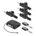 Automobilio centrinis užraktas su Peiying nuotolinio valdymo pulteliu