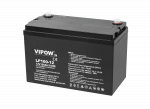 &Scaron;vino akumuliatorius VIPOW 12V 100Ah
