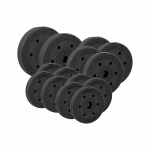 Bituminių apkrovų rinkinys 30kg (8x1.25kg + 4x2.5kg + 2x5kg), skylė 31mm, REBEL ACTIVE