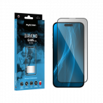 MyScreen DIAMOND GLASS LITE edge FULL GLUE juodas apsauginis stiklas Apple iPhone 15 Pro Max 6.7"