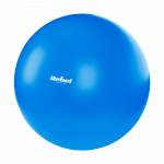 Mini mank&scaron;tos kamuolys reabilitaciniam pilatesui, 25 cm, su rankine pompa, mėlyna, REBEL ACTIVE