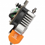 Snapmaker All Metal Hotend su grūdinto plieno antgaliu J1/J1s, kairėje (0.4 mm)