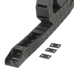 Vik&scaron;ras kabelio apsaugai 15x30 R38 Pusiau uždaras - 1m